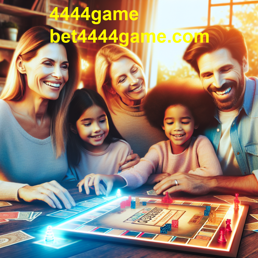 A Magia dos Jogos Familiares na 4444game